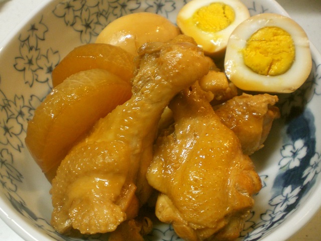 鶏手羽元の煮物